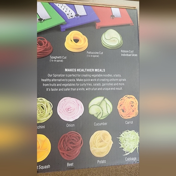 Bundle of OXO Softworks Vegetable Chopper and Spiralizer - Picture 8 of 10